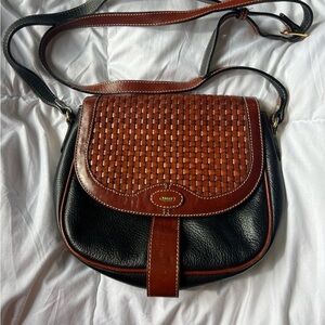 Vintage Bally leather crossbody